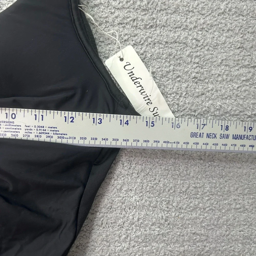 Miraclesuit Sanibel One Piece Swimsuit Black Size 8 Slimming Ruched Retro Swim